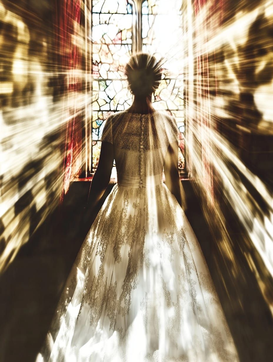 Wedding or just light playing tricks