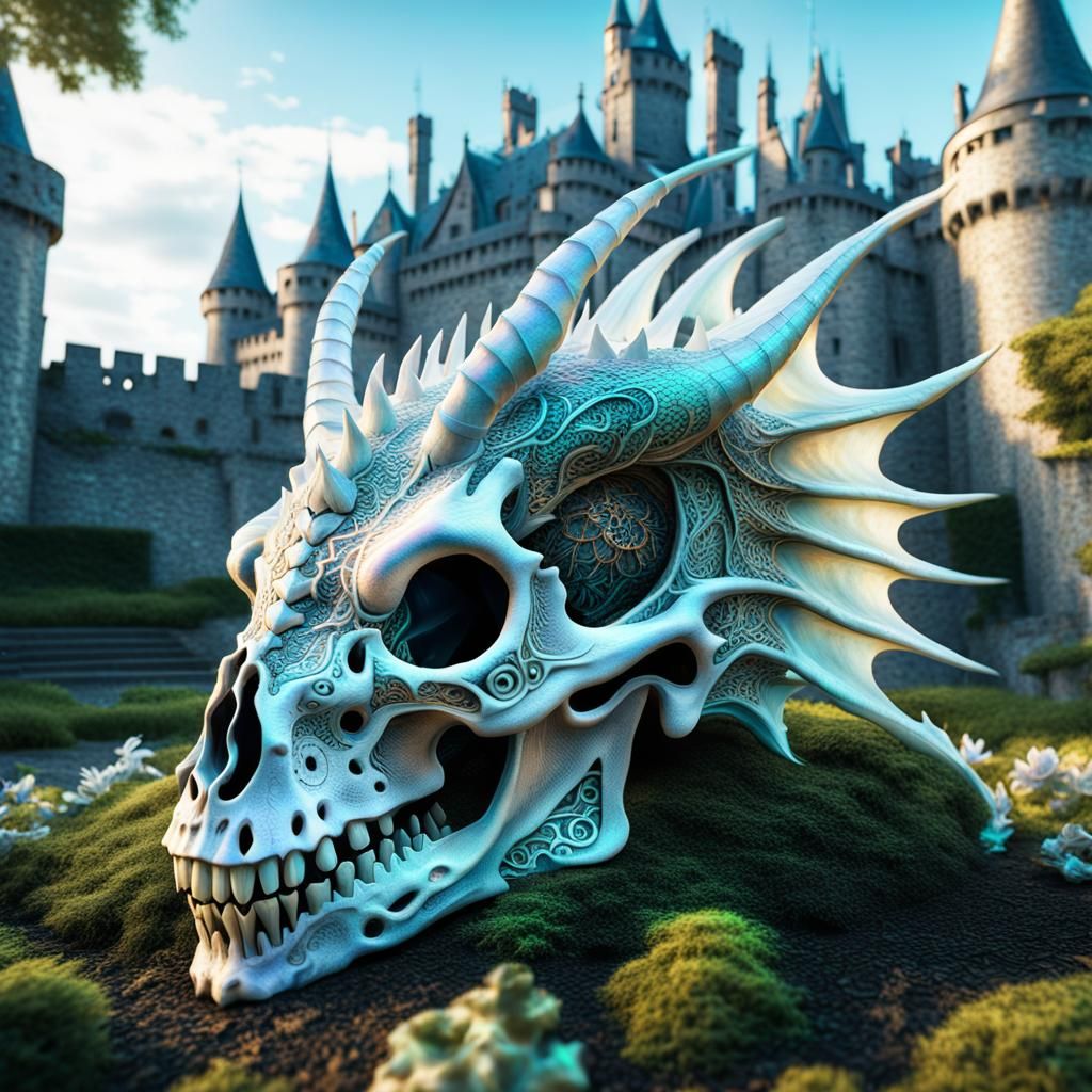 dragon skull
