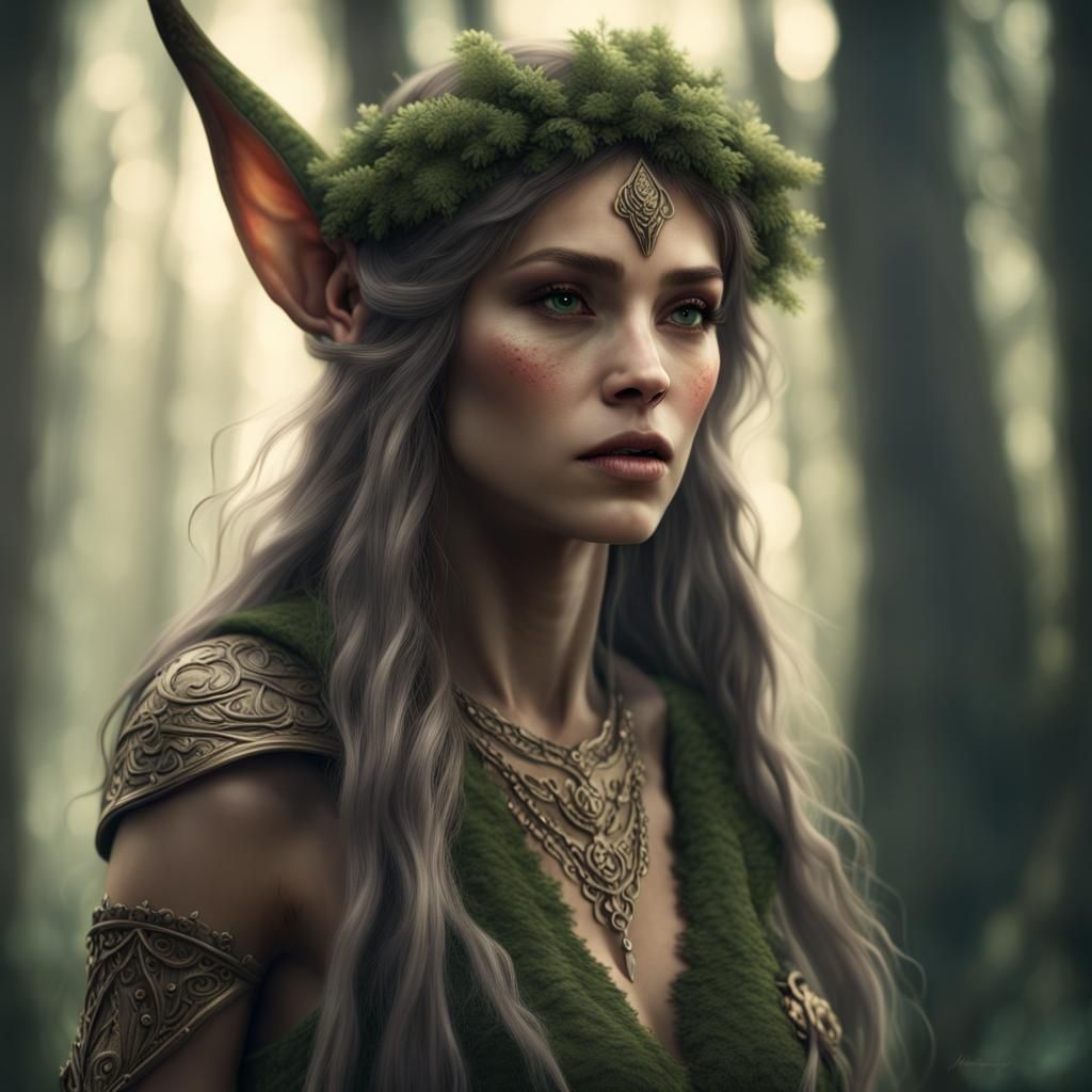 Woodland Elf AI Generated Artwork NightCafe Creator