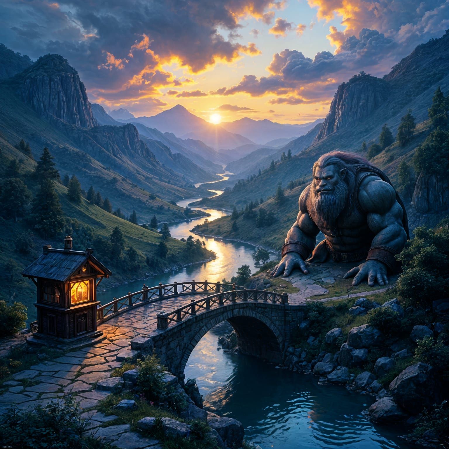 The Troll Bridge  by @Avi