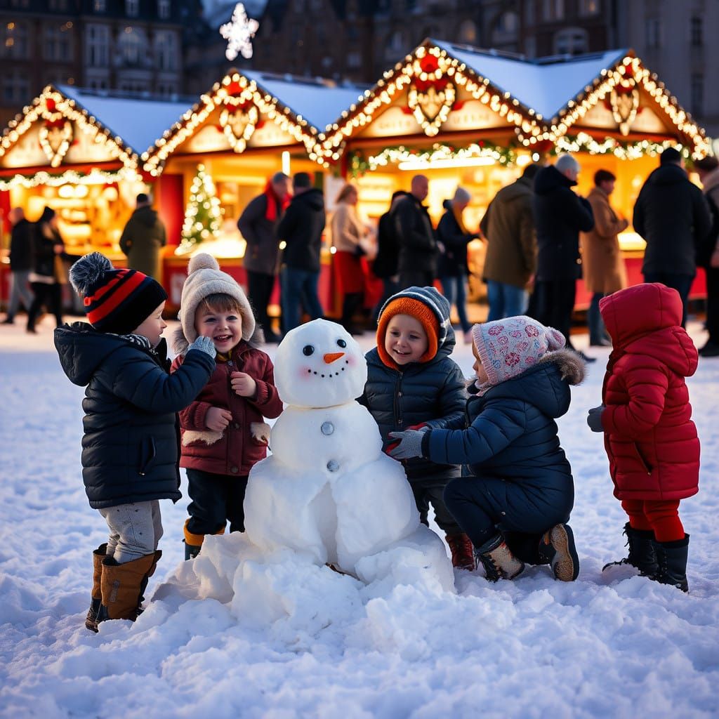 Children's Christmas joy  by @Janka Cunderovie