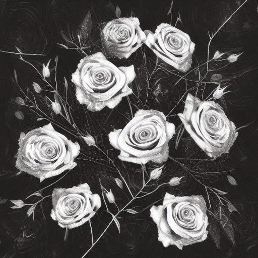 The last bouquet of flowers