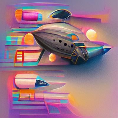Spaceship illustration