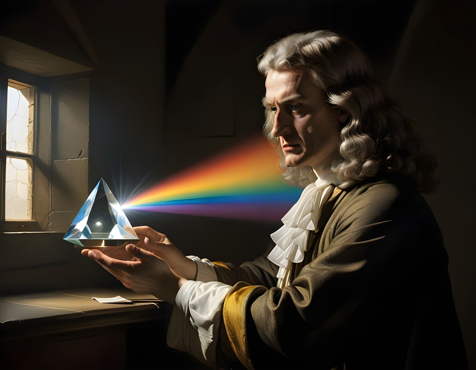 Sir Isaac  by @LoscoFiguro