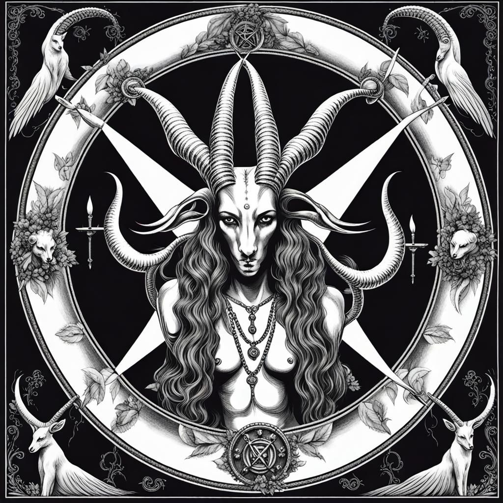 Baphomet - AI Generated Artwork - NightCafe Creator