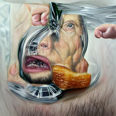Time is running out hyperrealism