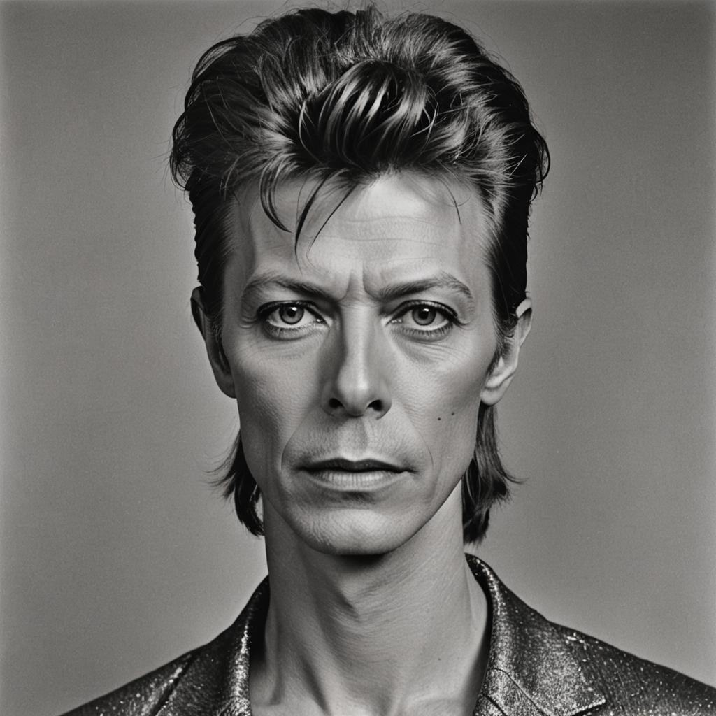 David Bowie - We can be heroes, just for one day. - AI Generated ...