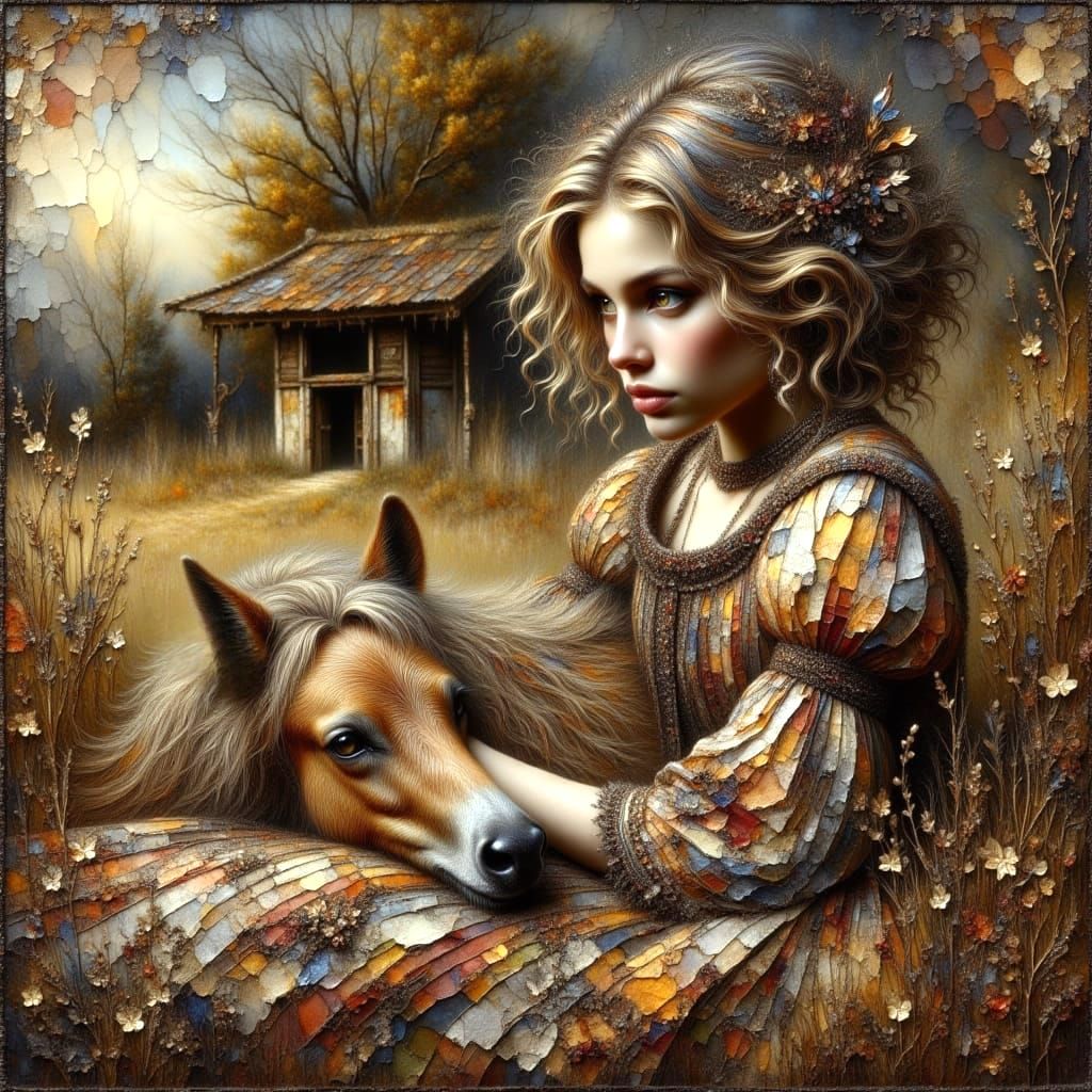 Hyper-detailed charismatic oil painting.  Author: Jacek Szyn...