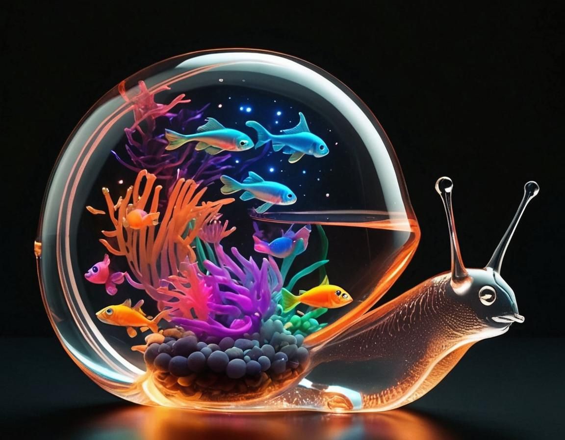 Snail Fish Bowl