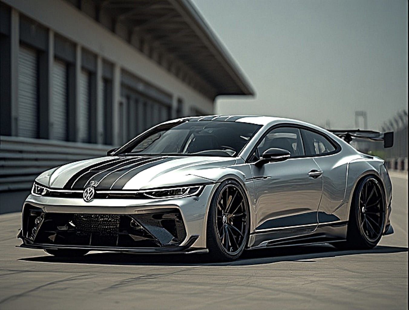 Retromod VW Scirocco Concept