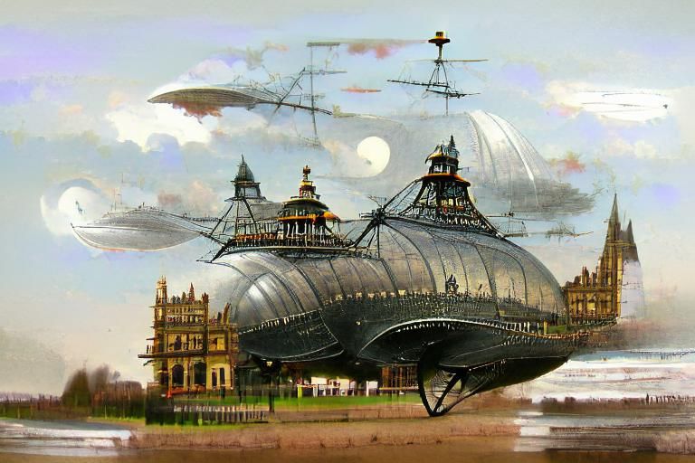 victorian spaceship