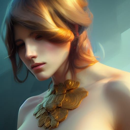 Detailed Portrait with Dynamic Lighting