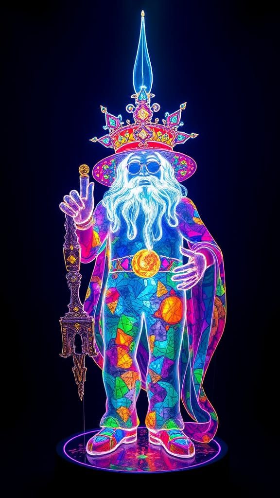(Heavenly Light Projecting Into Your Soul A Light Sculpture ...