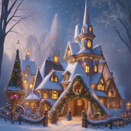 STUNNINGLY BEAUTIFUL FAIRY-TALE, FINDLY DETAILED MAGICAL CHRISTMAS ...