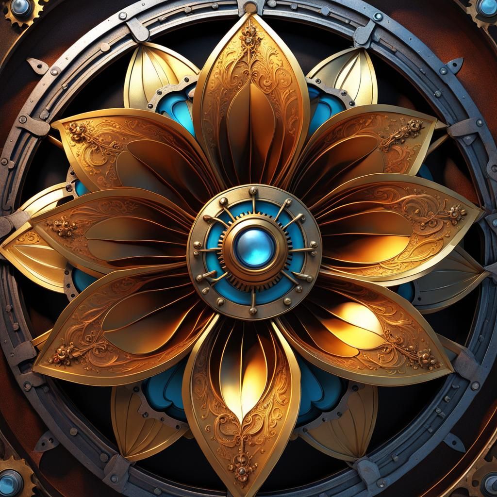 Metal Flower