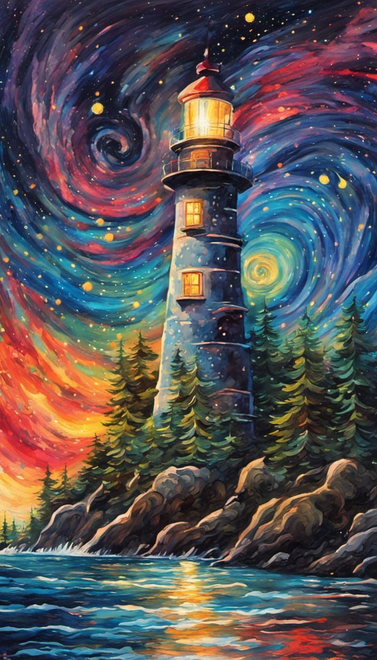 Shimmering Lighthouse