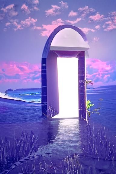 Entrance to paradise - AI Generated Artwork - NightCafe Creator