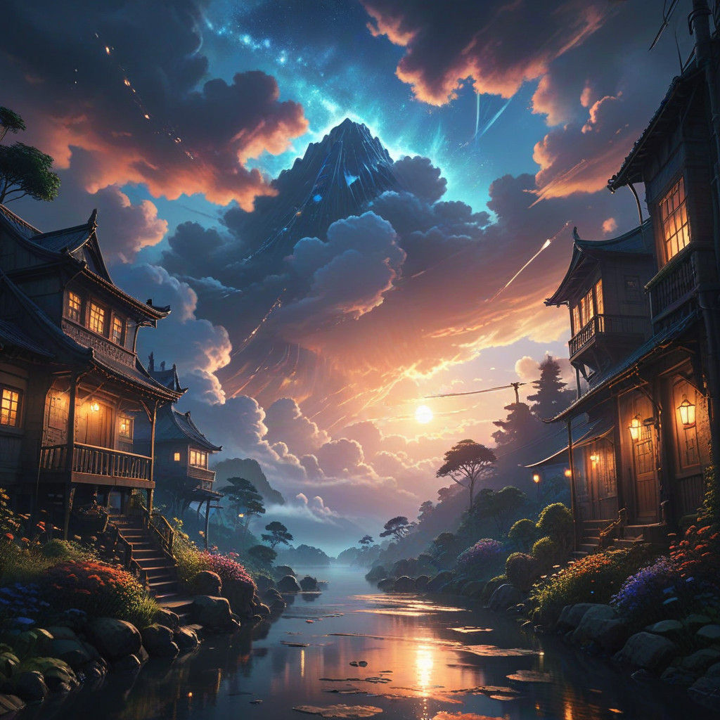 Ethereal Mindscapes in Dreamlike Realism