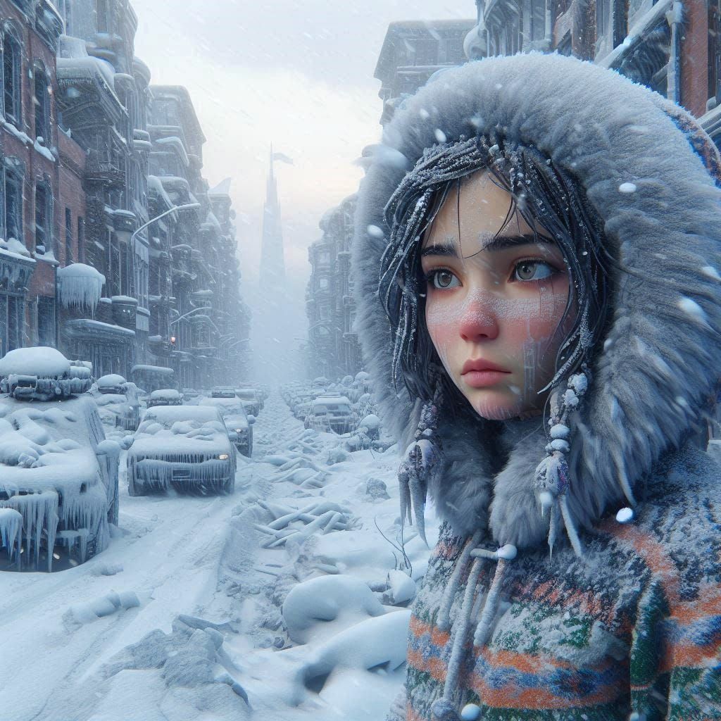 Post apocalypse portrait