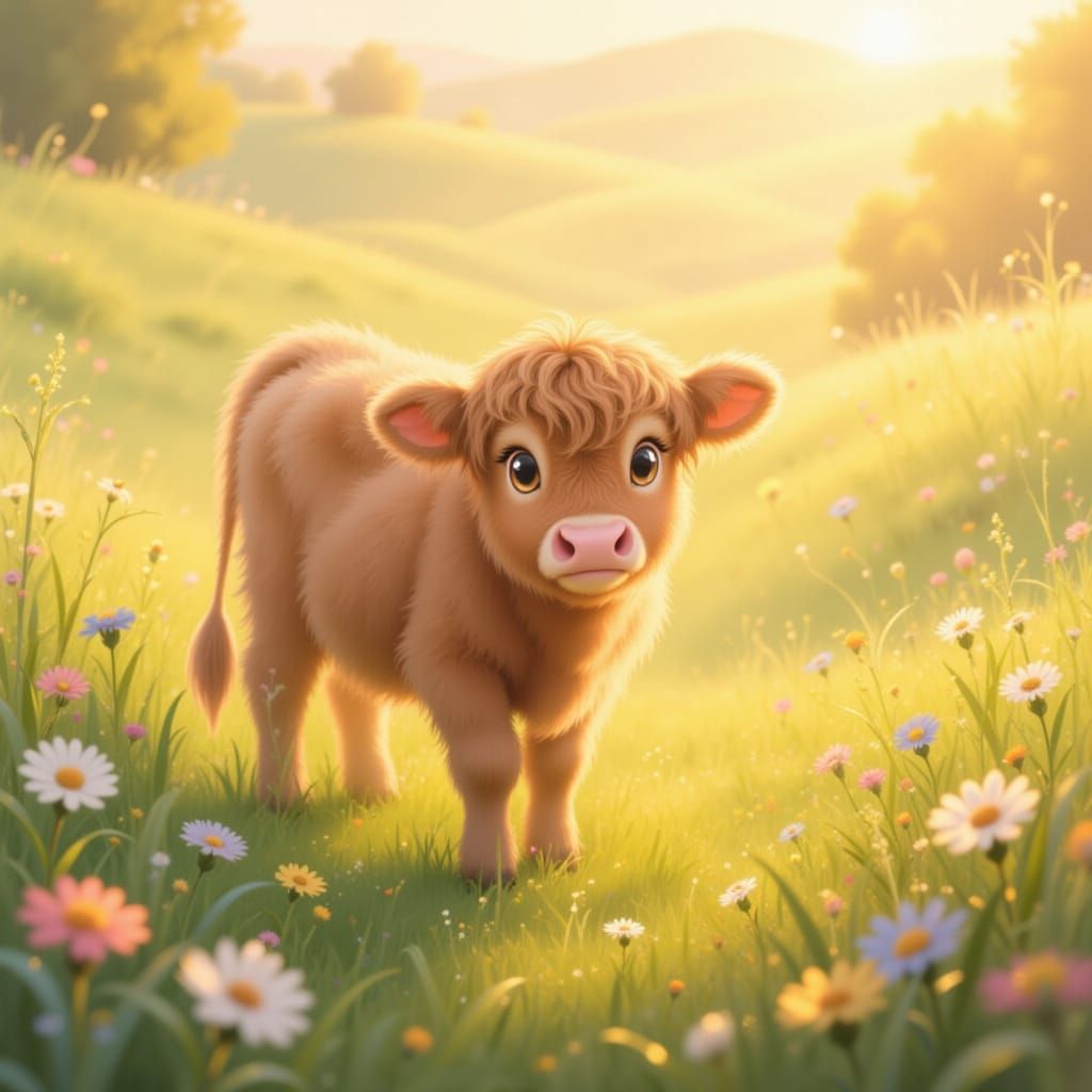 Super cute cow <lora:Super Cute Cow:1.0>