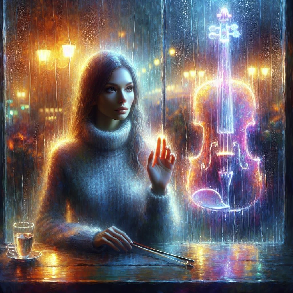 Rain of Sparkling Reflections