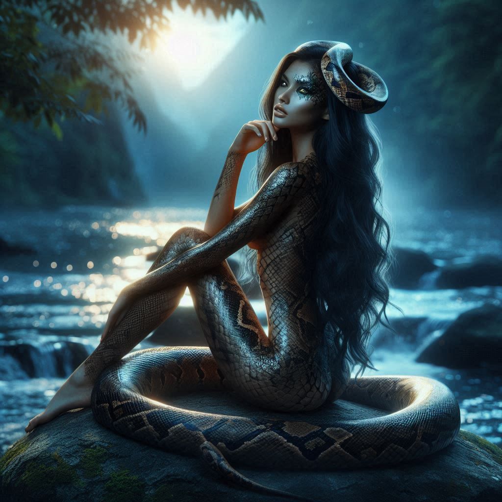 Snake Daughter  by @EowElysion