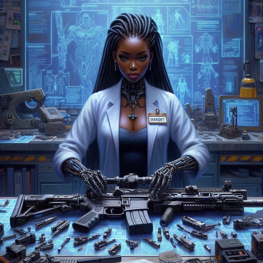 Gadget fixes a rifle