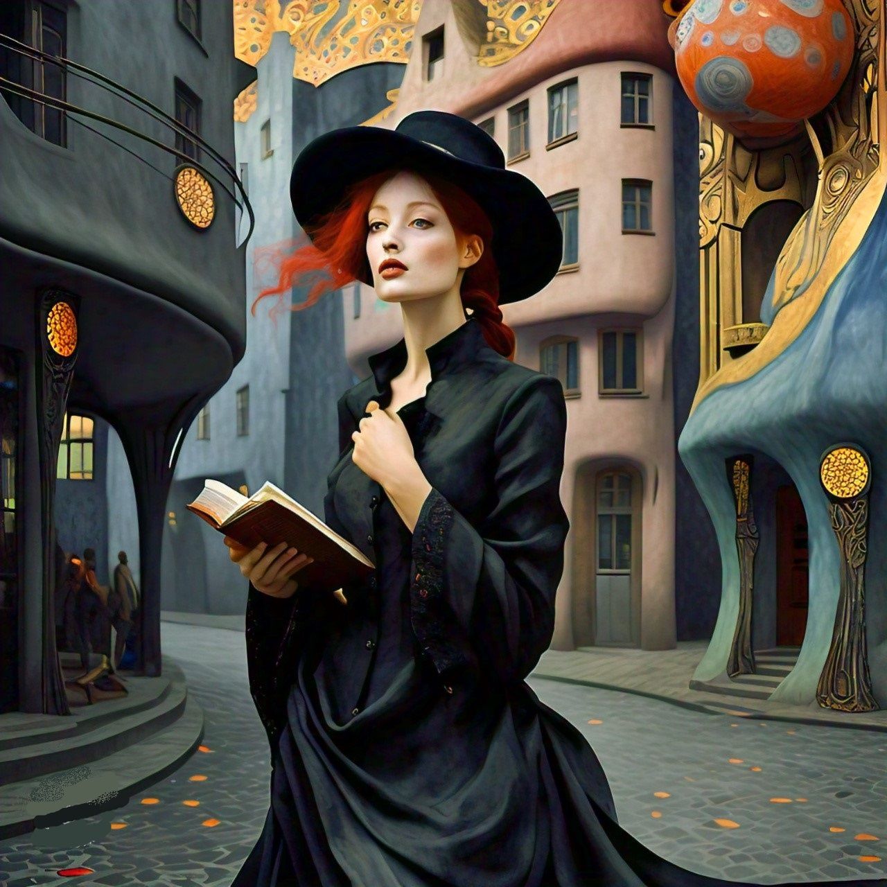 Surreal Red Haired Reader