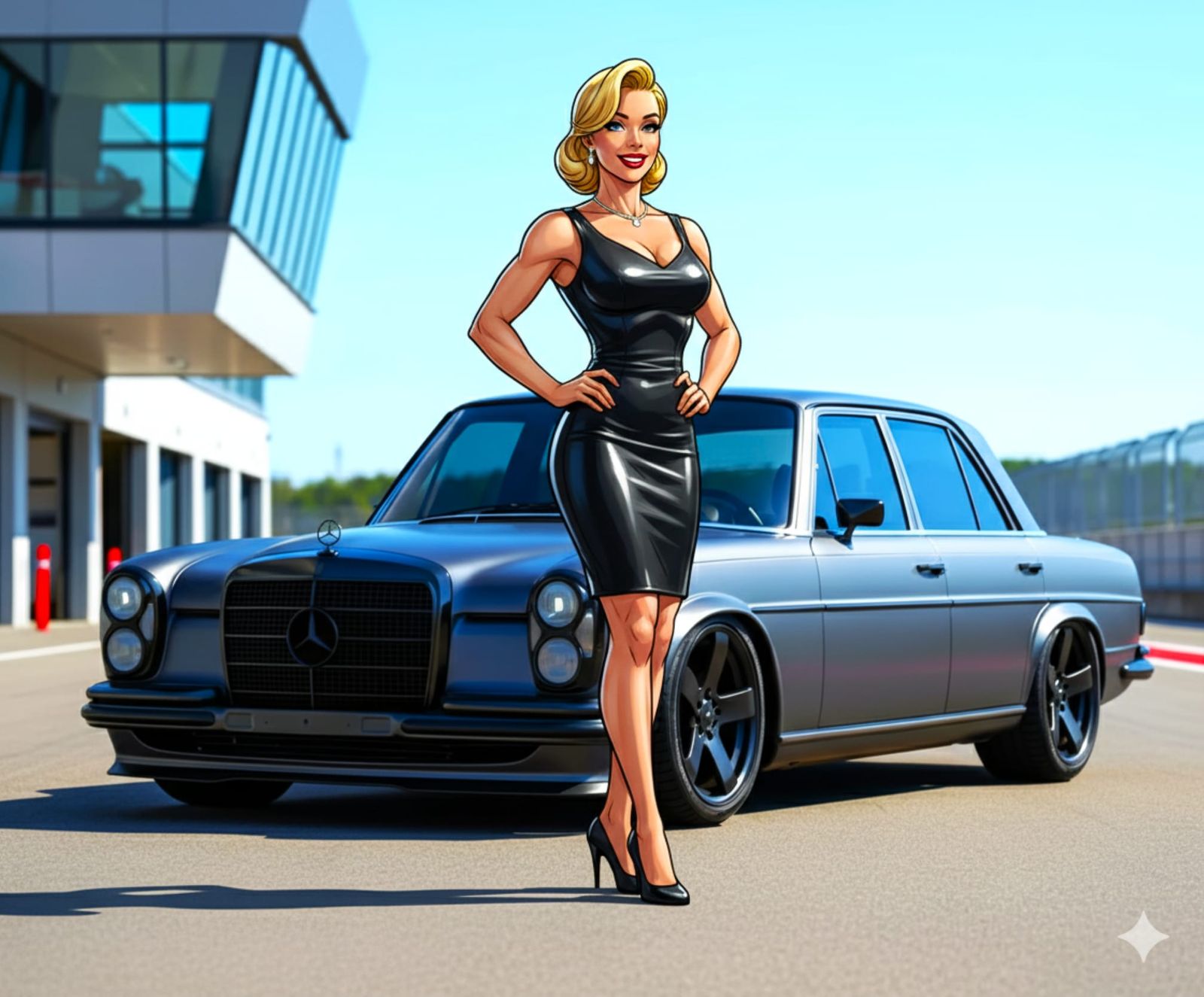 Shapely Shauna and the Retro Hammer