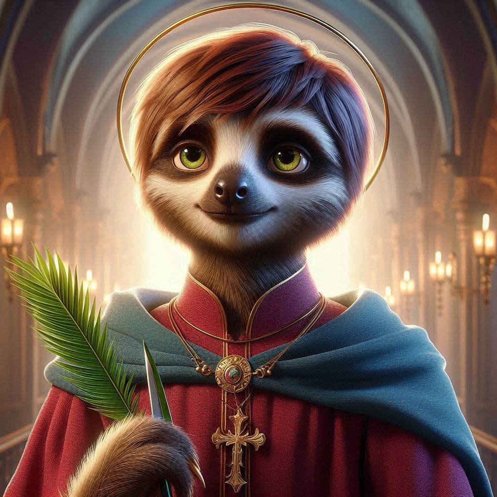 Saint Slothlagius of Cordoba, patron saint of abandoned peop...