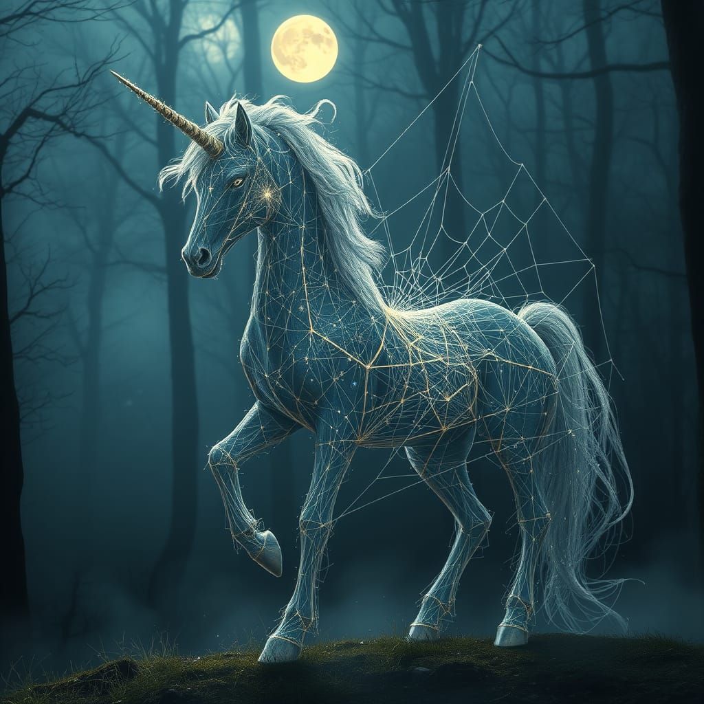 Spiderweb Unicorn - Start Image 1