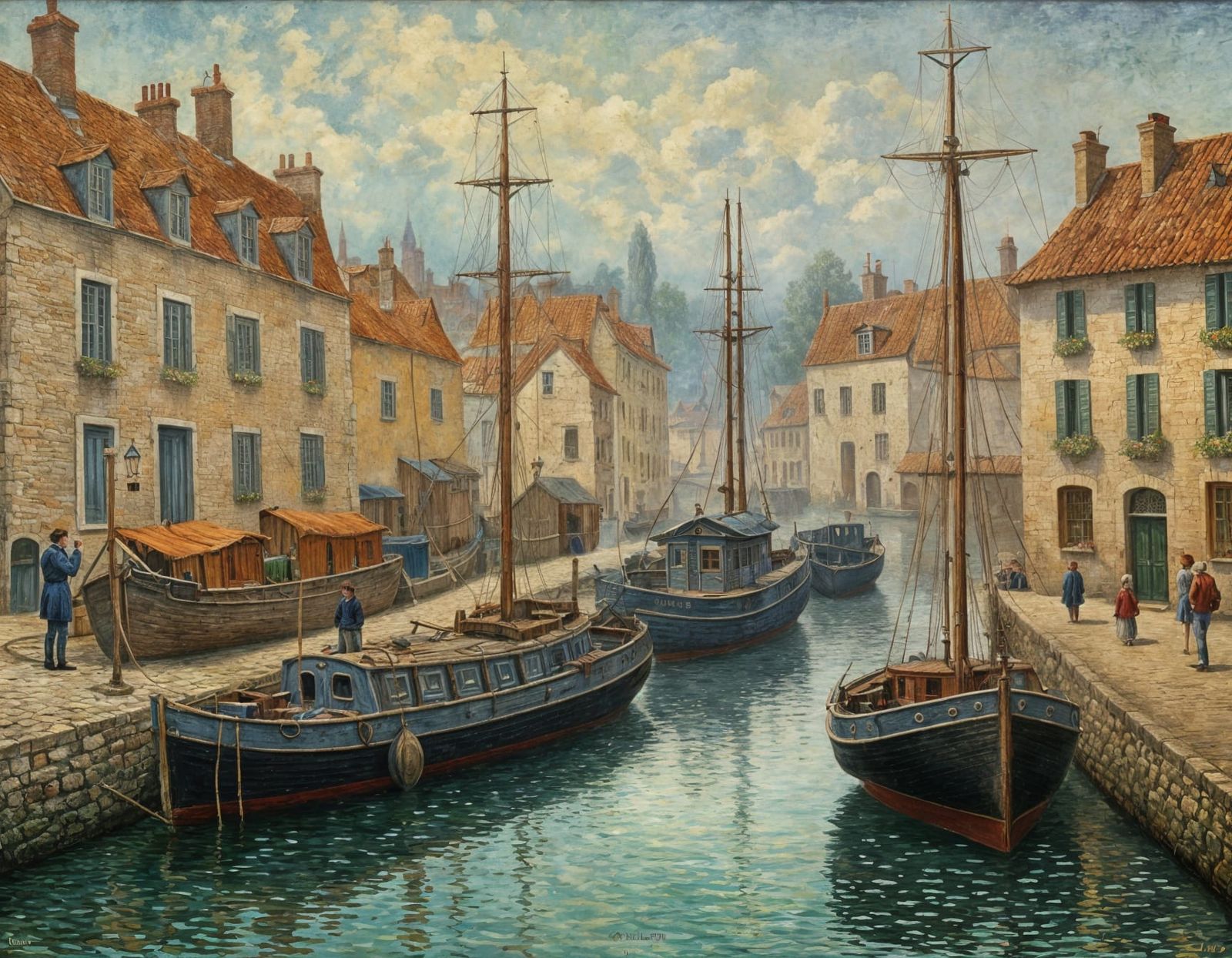 By The River Port  by @Julie