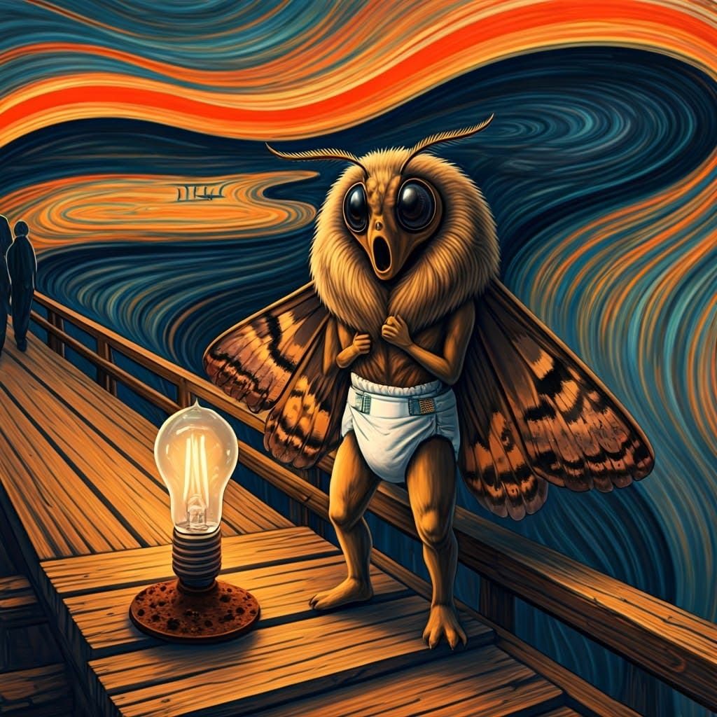 The Moth's Silent Scream