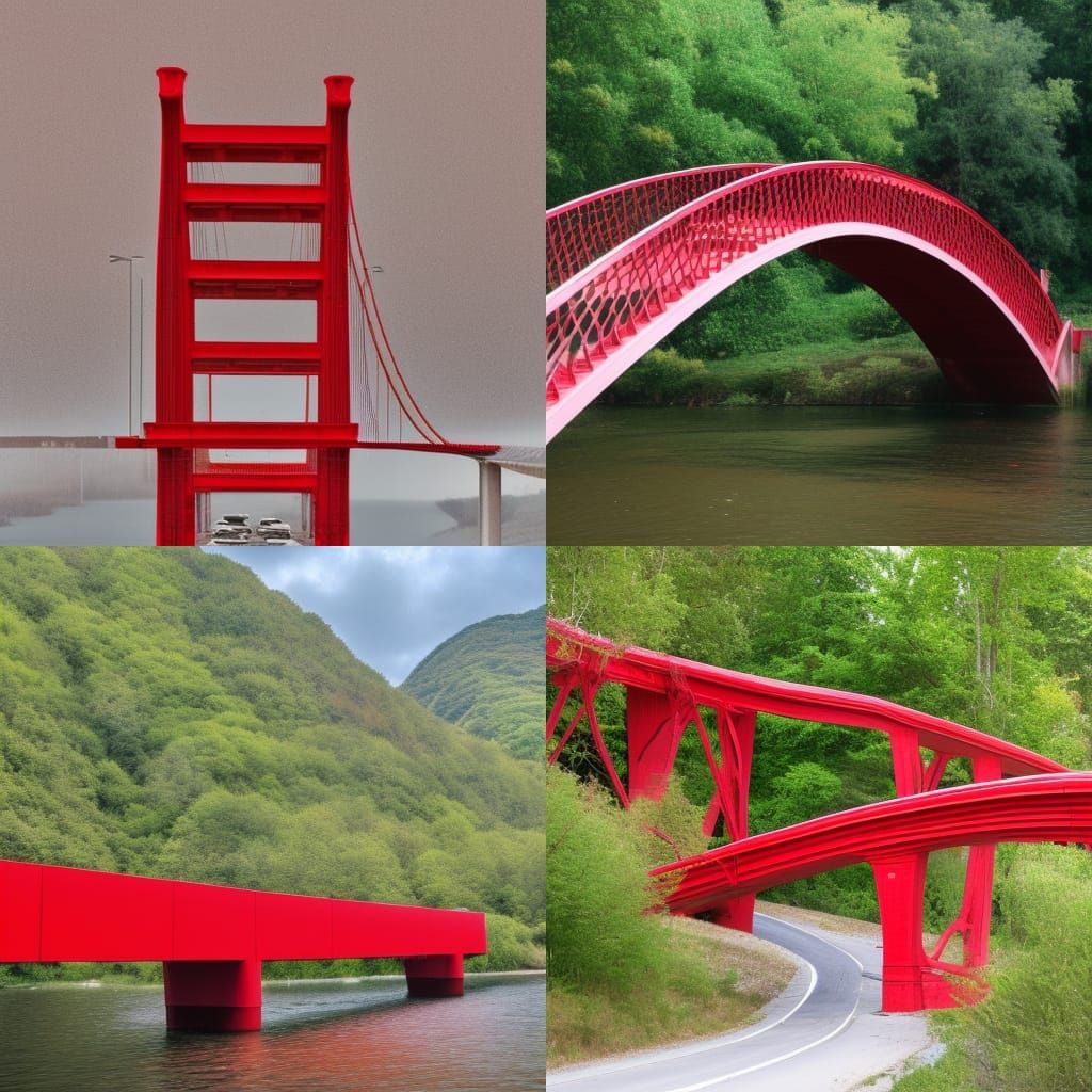 Red bridge