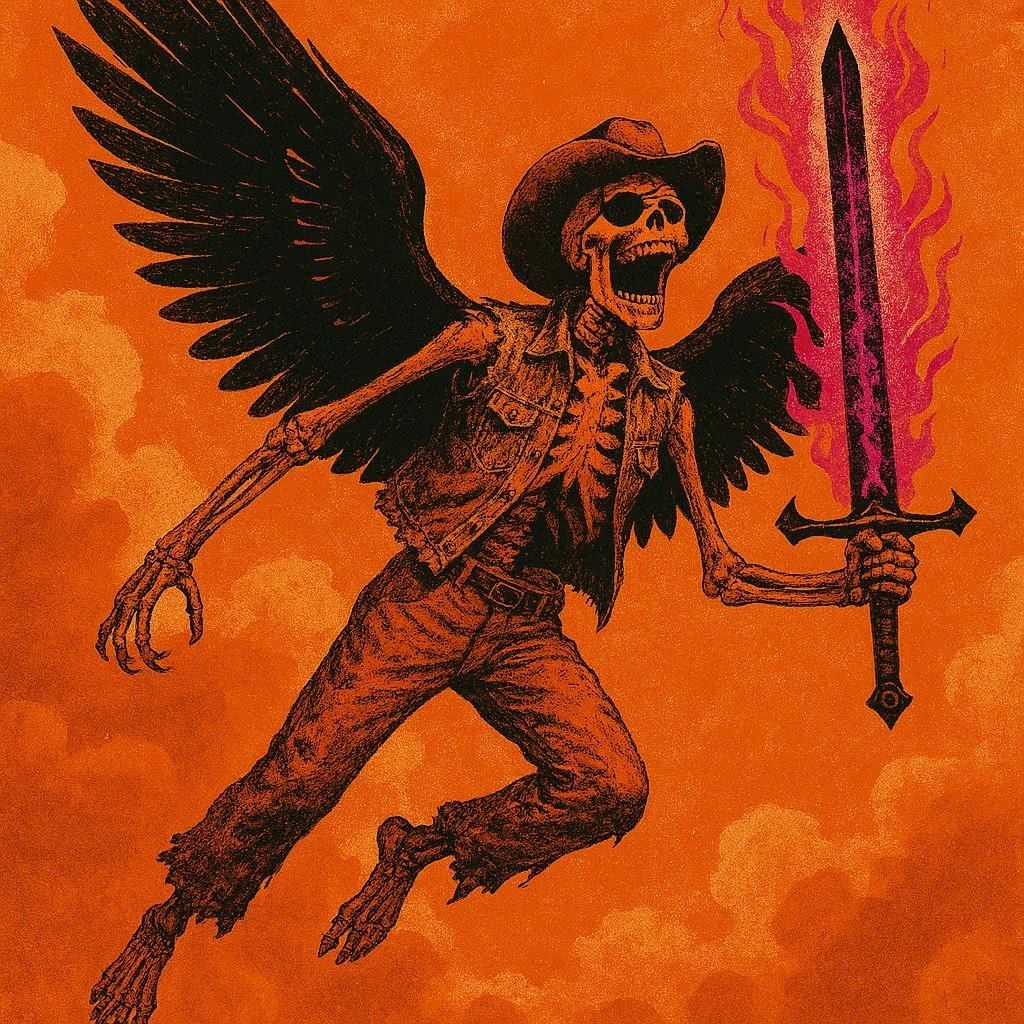 Orange Retro-Futurist Toby