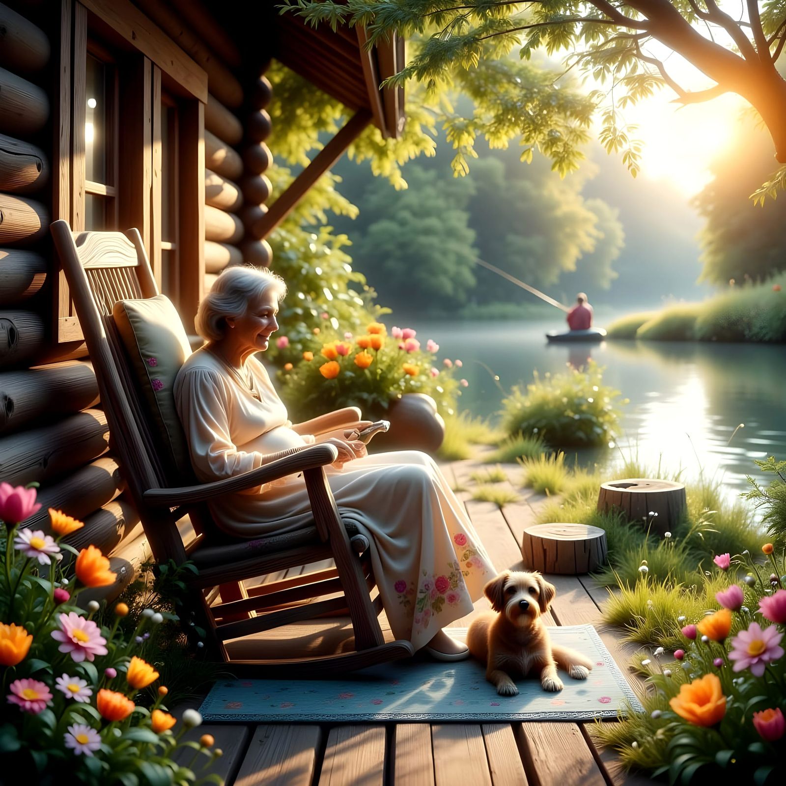 Quiet Days At The Lake  by @Shelle-Sherrie