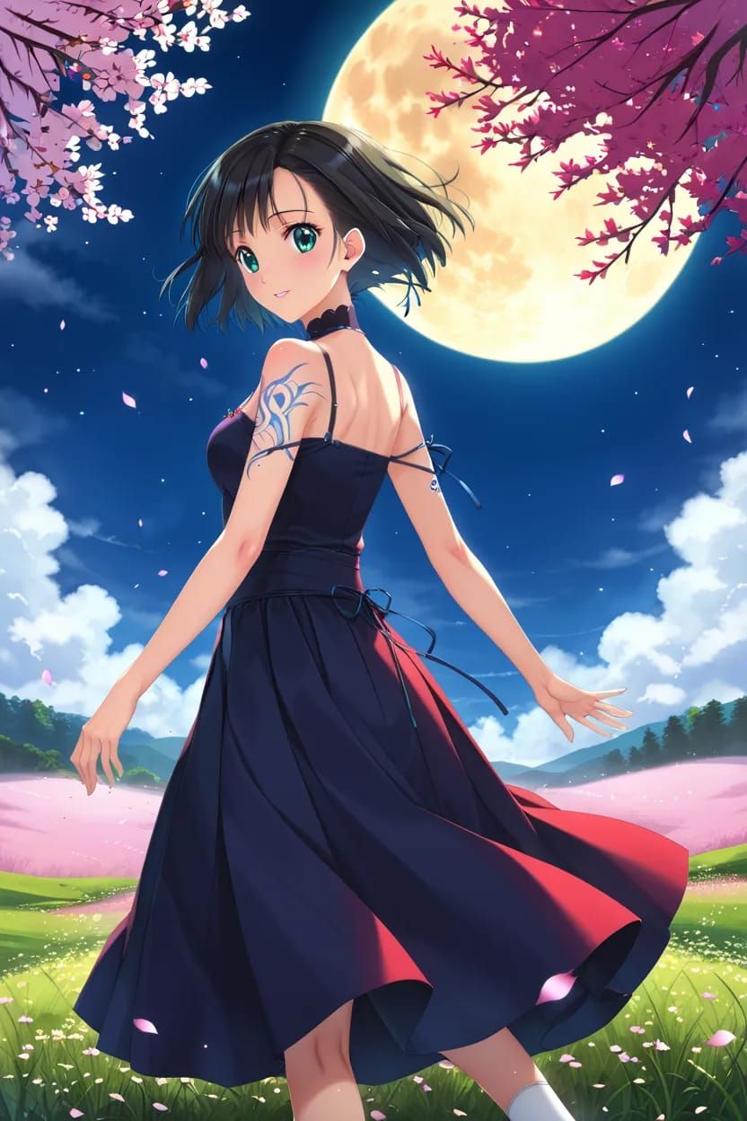 👩🏻🌙🌸✨🌃