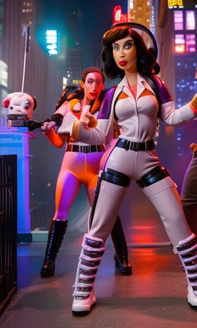 Style of Ghostbusters x JimmyNeutronPhineasAndFerbLolita 👻�...