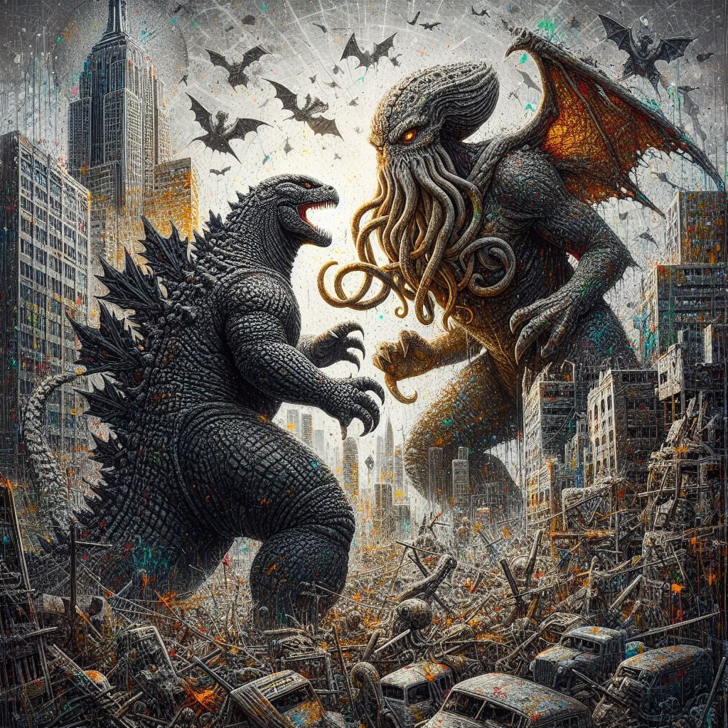 Godzilla vs Cthulhu