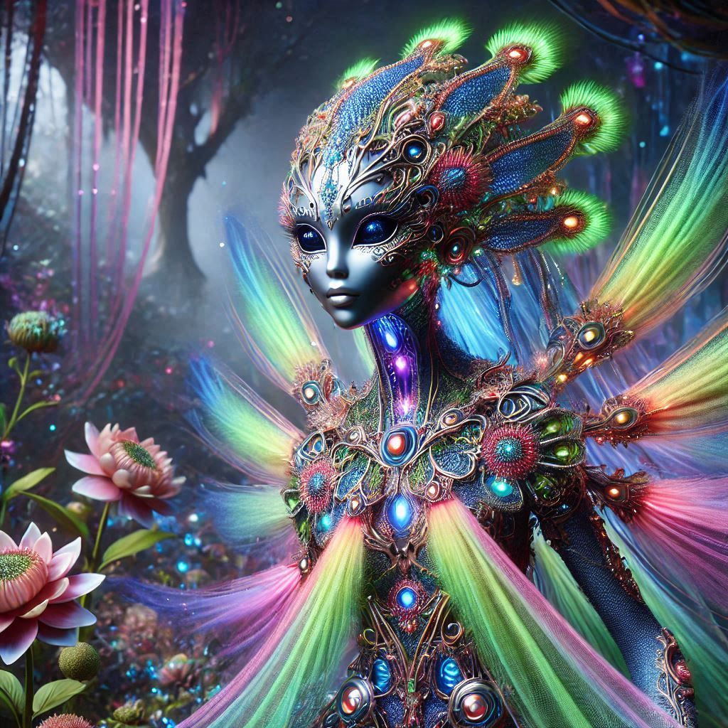 Portrait of an Alien Lady