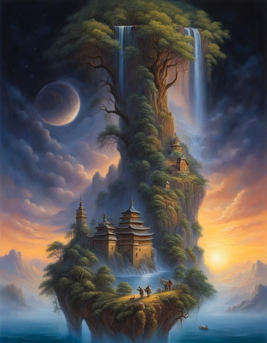 A whole different world