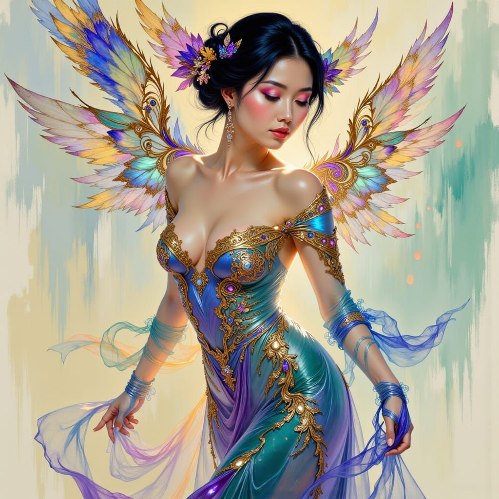 She can fly away   by @Georgie