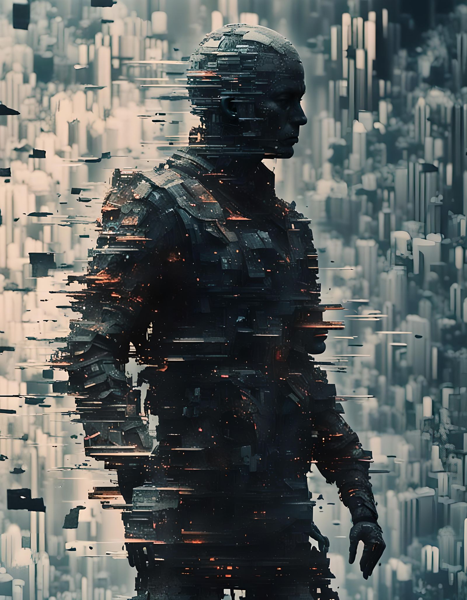 Glitch Art  by @Happy Guy