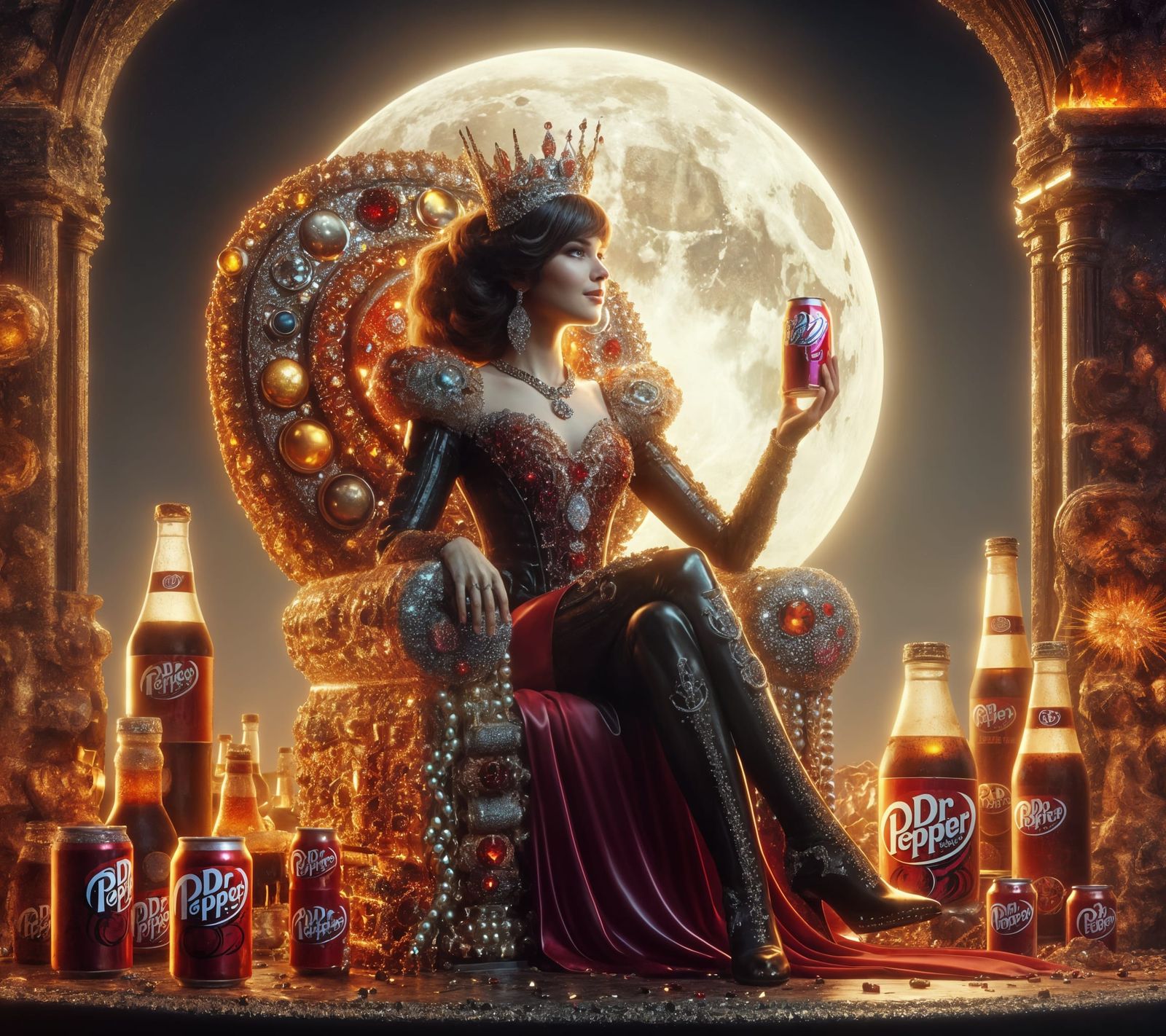 The Queen of Dr Pepper