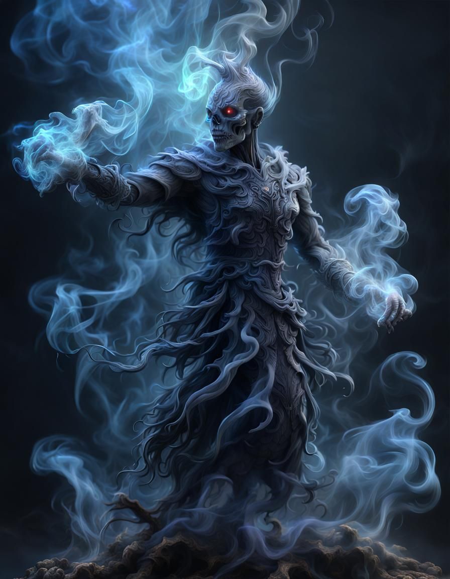 Smoke demon  by @Roswarcus