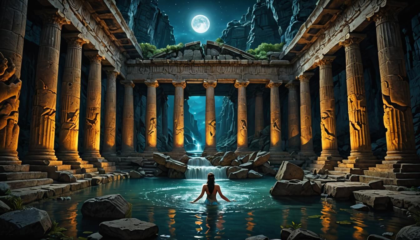 Artemis, Goddess of the Moon.