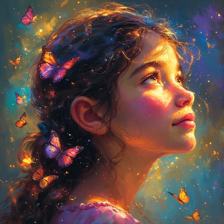 The Little Butterfly Lady 🧚🏻‍♀