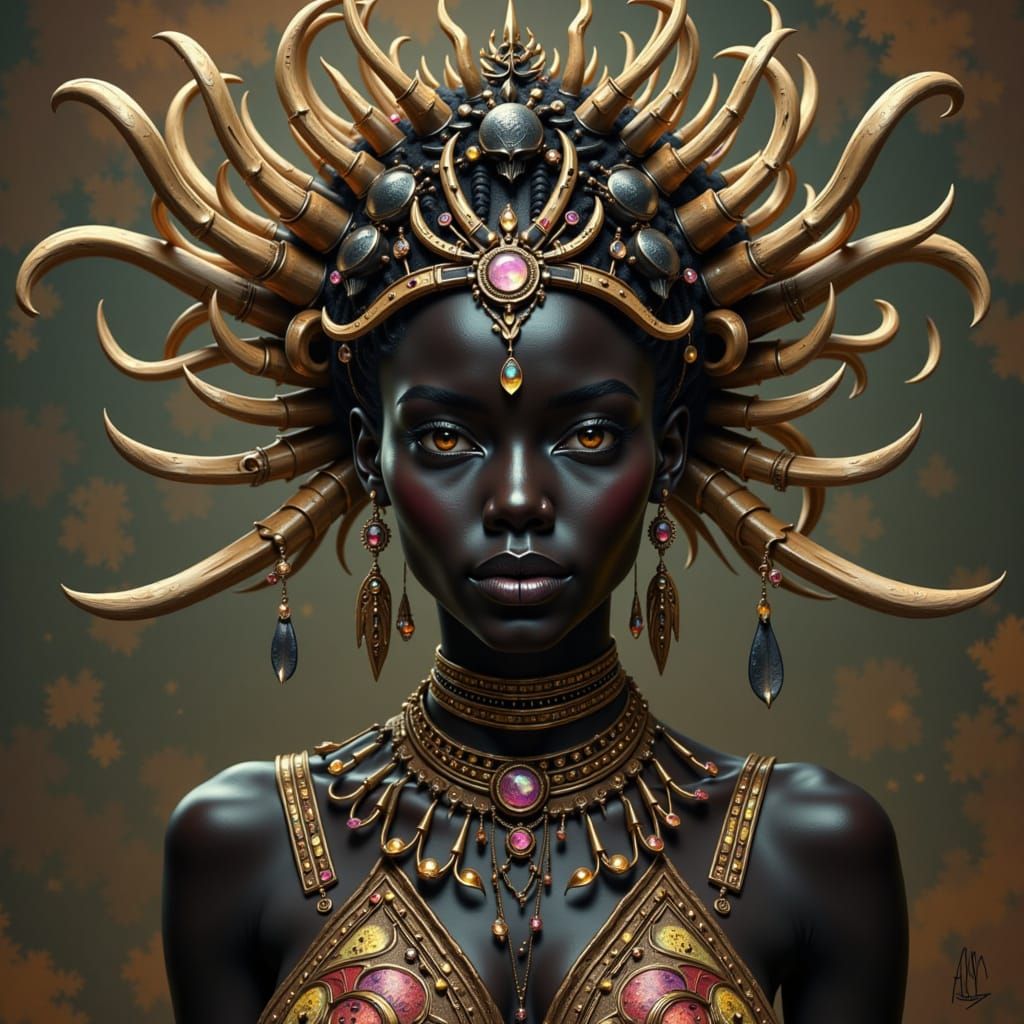 The Mother of all Vampires a Goddess born in West Africa before borders were ever drawn on any maps. Taking on the form of an Asanbosam Vamp...