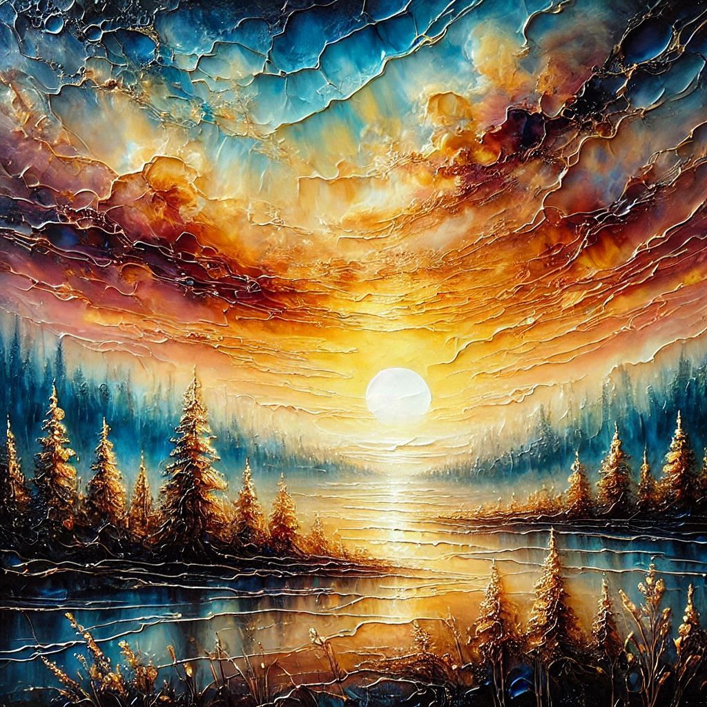 Sunrise landscape