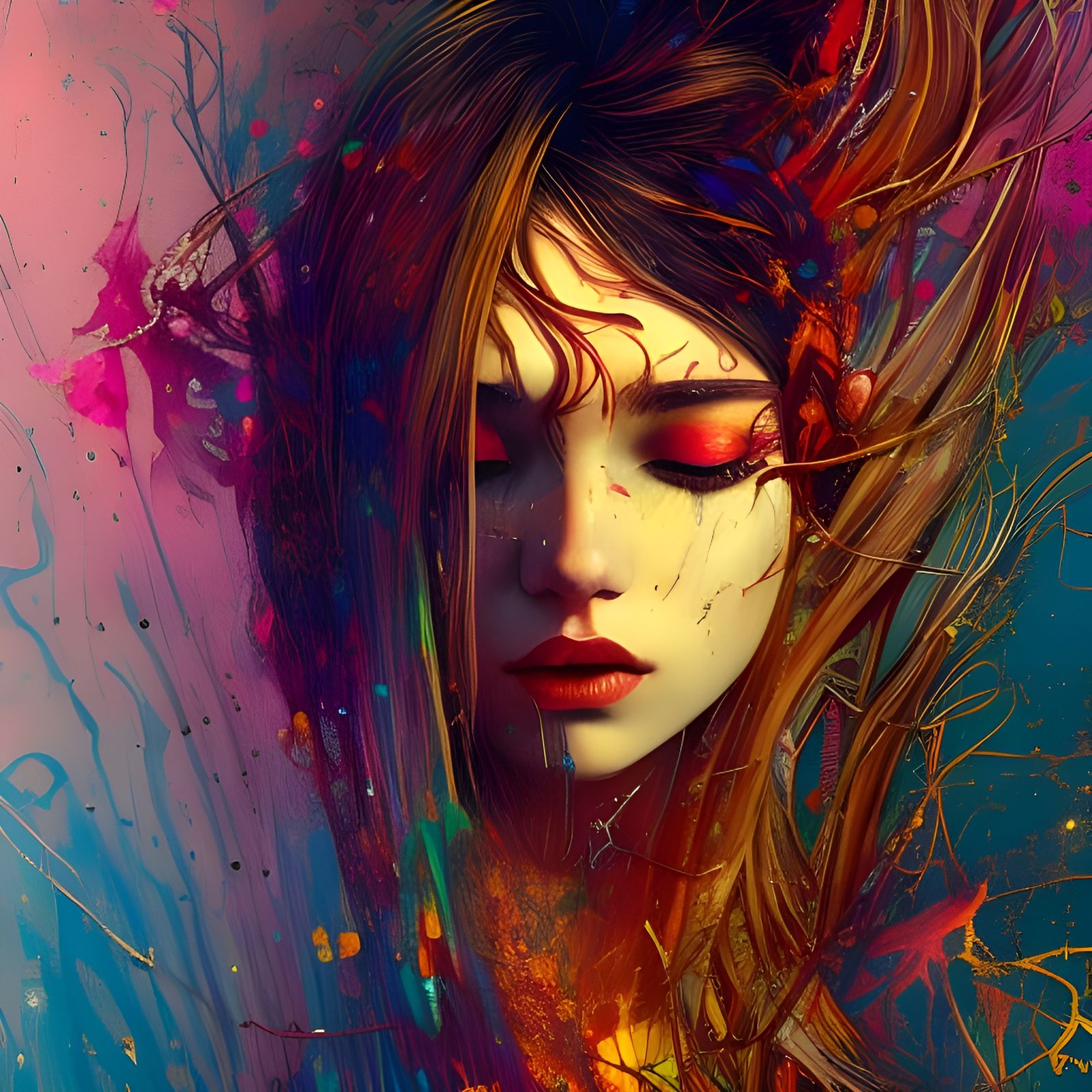 beautiful young lady